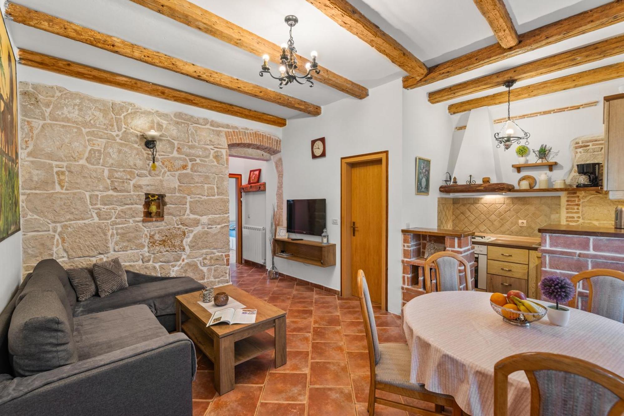 Alba Sanja I Teran Apartment Funtana Luaran gambar